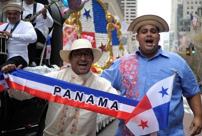 Panameños van con todo para el Desfile de la Hispanidad en Nueva York